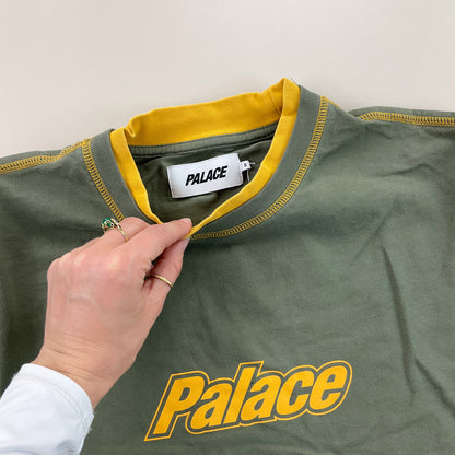 Palace Logo langarm T-Shirt - Small-PALACE-olesstore-vintage-secondhand-shop-austria-österreich