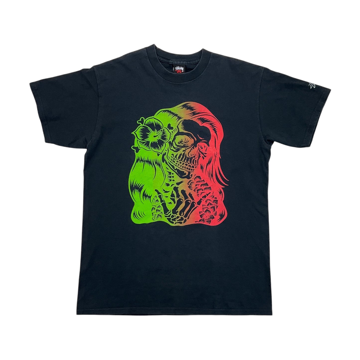 Stussy bedrucktes T-Shirt - Medium-STUSSY-olesstore-vintage-secondhand-shop-austria-österreich