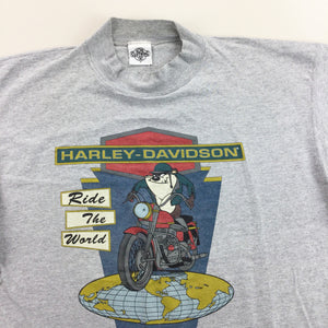 Harley Davidson Longsleeve T-Shirt - XL-HARLEY DAVIDSON-olesstore-vintage-secondhand-shop-austria-österreich