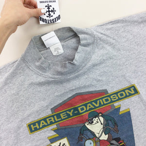 Harley Davidson Longsleeve T-Shirt - XL-HARLEY DAVIDSON-olesstore-vintage-secondhand-shop-austria-österreich