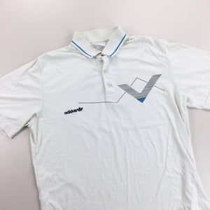 Adidas 90s Stefan Erdberg Polo Shirt - Medium-Adidas-olesstore-vintage-secondhand-shop-austria-österreich