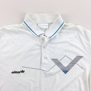 Adidas 90s Stefan Erdberg Polo Shirt - Medium-Adidas-olesstore-vintage-secondhand-shop-austria-österreich