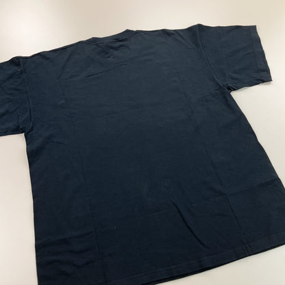 Screen Stars 90s bedrucktes Zug T-Shirt - XL-Screen Stars-olesstore-vintage-secondhand-shop-austria-österreich