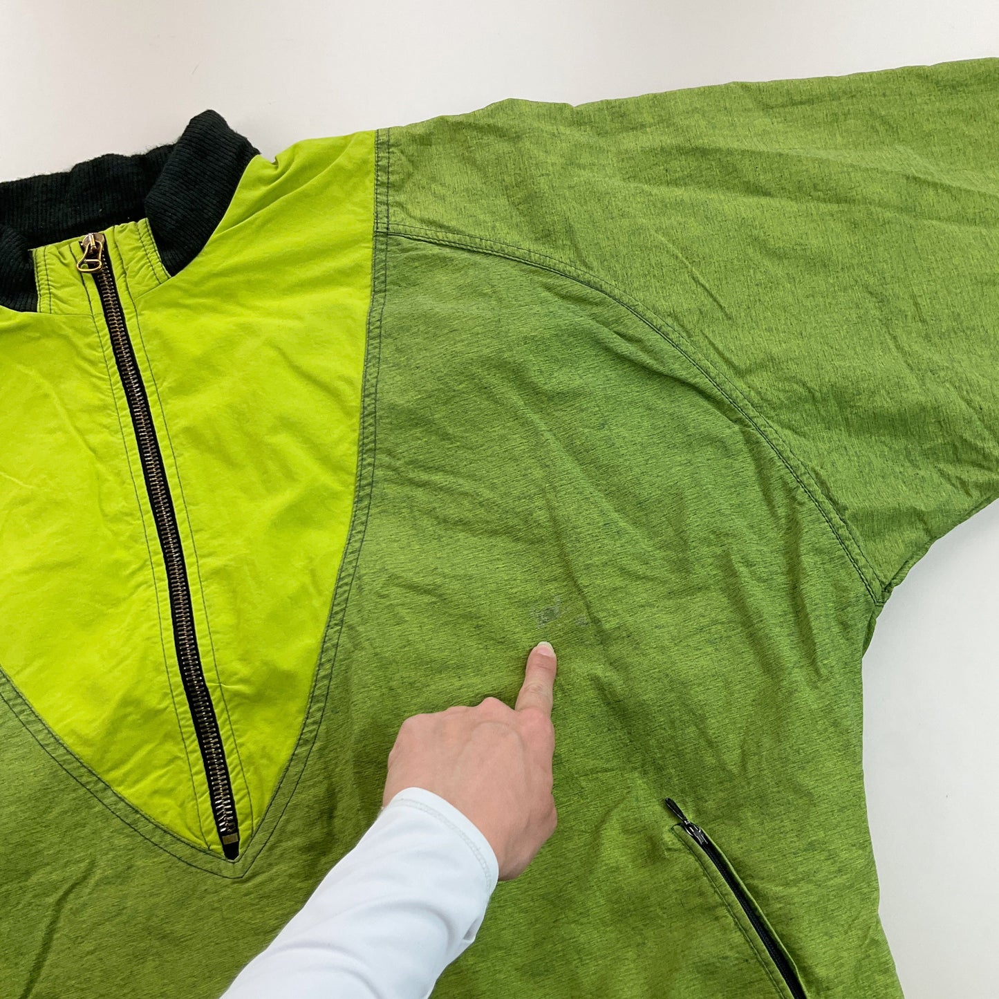 Athlet 90s Retro Jacket - Medium-NO NAME-olesstore-vintage-secondhand-shop-austria-österreich