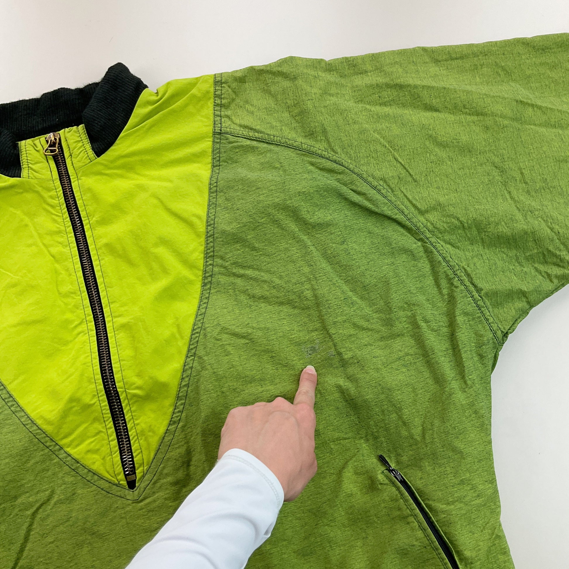 Athlet 90s Retro Jacket - Medium-NO NAME-olesstore-vintage-secondhand-shop-austria-österreich
