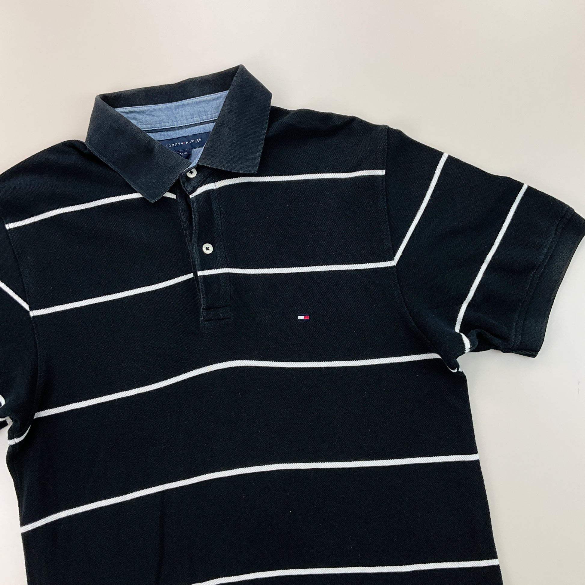 Tommy Hilfiger Basic Polo Shirt - Large-TOMMY HILFIGER-olesstore-vintage-secondhand-shop-austria-österreich