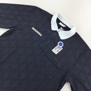 Diadora x Italy Referee Jersey - XL-PUMA-olesstore-vintage-secondhand-shop-austria-österreich