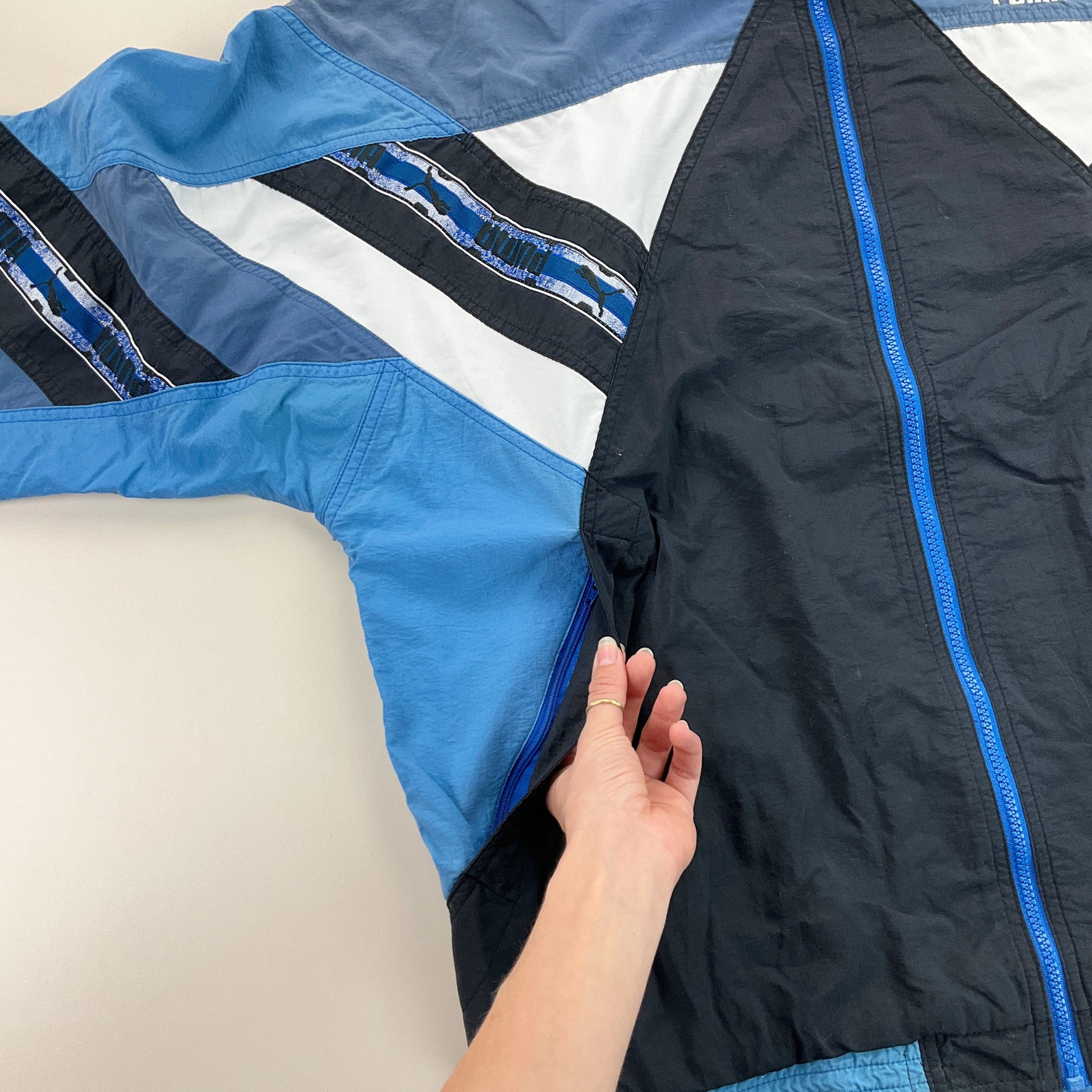 Puma 90s Sport Trainingsanzug - Large-PUMA-olesstore-vintage-secondhand-shop-austria-österreich