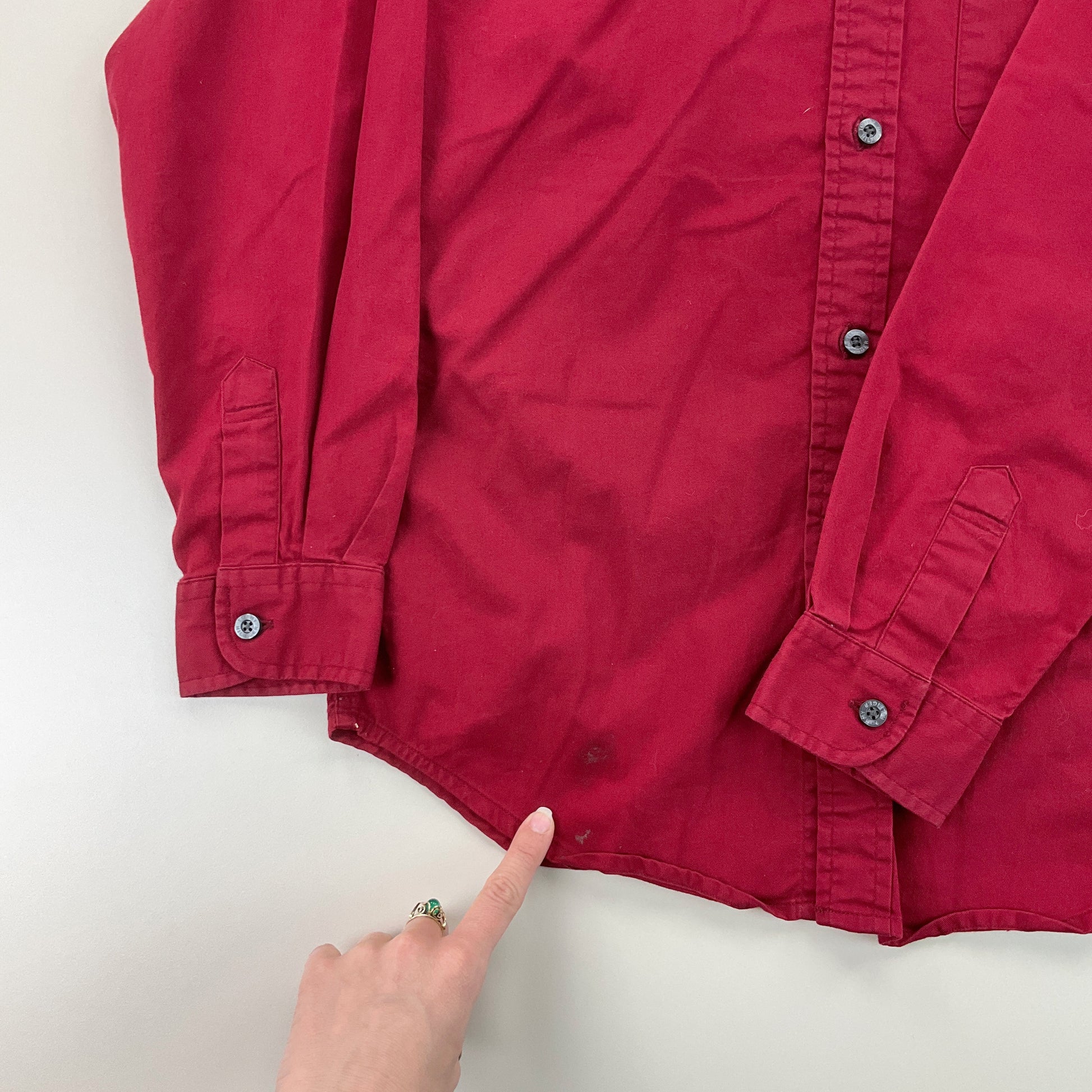 Tommy Hilfiger 90s Hemd - Damen/M-TOMMY HILFIGER-olesstore-vintage-secondhand-shop-austria-österreich