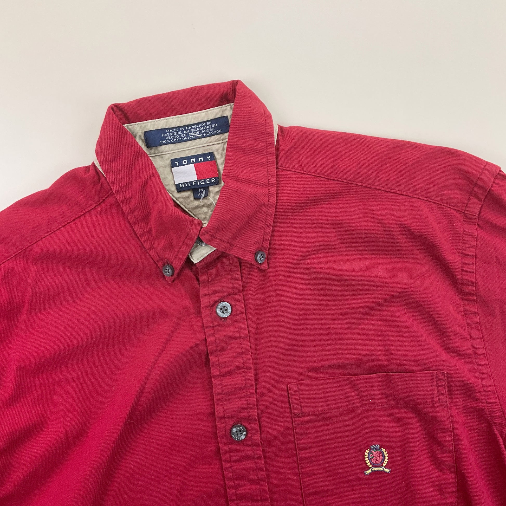 Tommy Hilfiger 90s Hemd - Damen/M-TOMMY HILFIGER-olesstore-vintage-secondhand-shop-austria-österreich