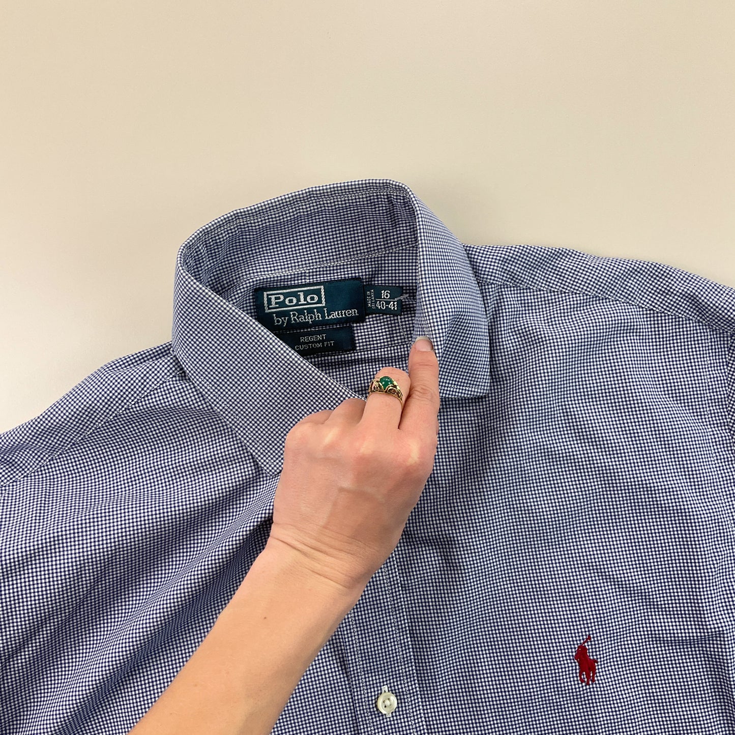 Ralph Lauren karriertes Hemd - Medium-RALPH LAUREN-olesstore-vintage-secondhand-shop-austria-österreich