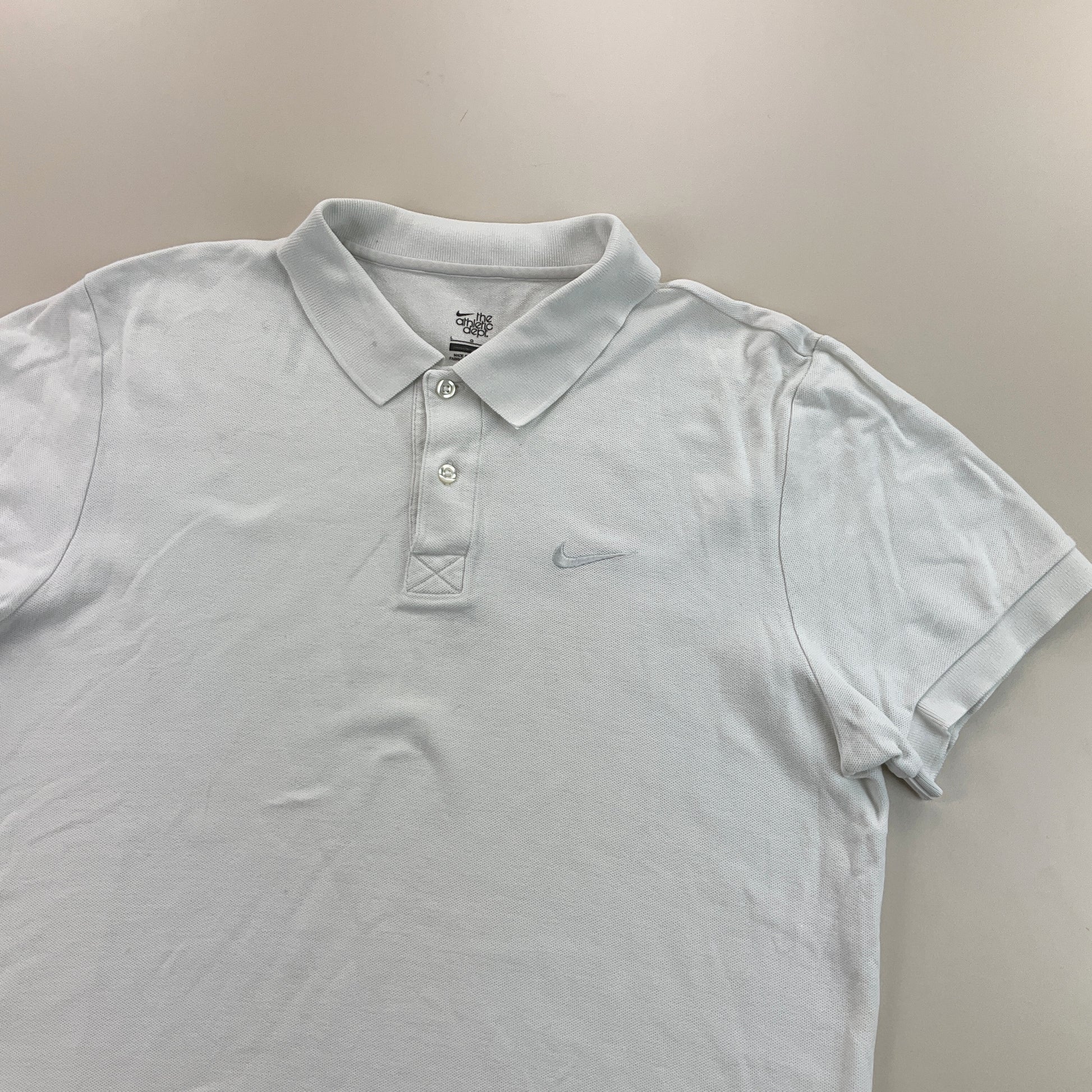 Nike Basic Polo Shirt - Large-NIKE-olesstore-vintage-secondhand-shop-austria-österreich