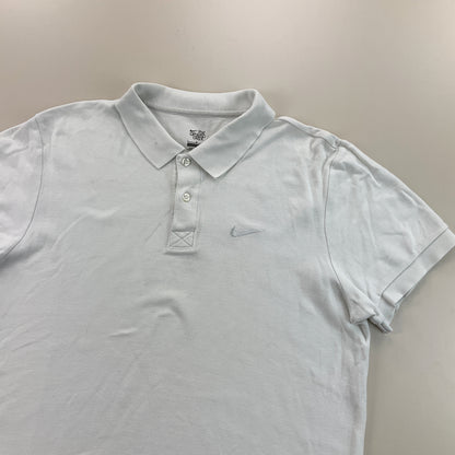 Nike Basic Polo Shirt - Large-NIKE-olesstore-vintage-secondhand-shop-austria-österreich