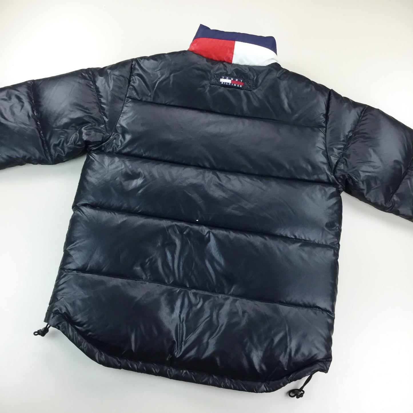 Tommy Hilfiger Shiny Puffer Jacket - Medium-olesstore-vintage-secondhand-shop-austria-österreich