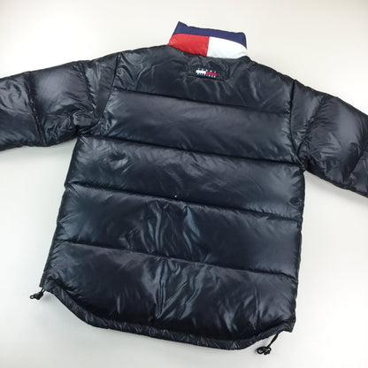 Tommy Hilfiger Shiny Puffer Jacket - Medium-olesstore-vintage-secondhand-shop-austria-österreich