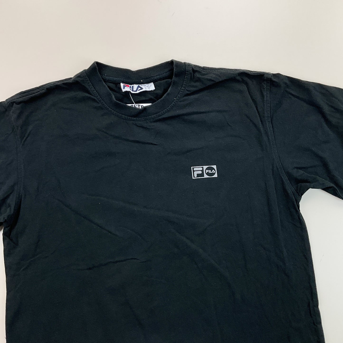 Fila 90s Basic T-Shirt - Small-FILA-olesstore-vintage-secondhand-shop-austria-österreich
