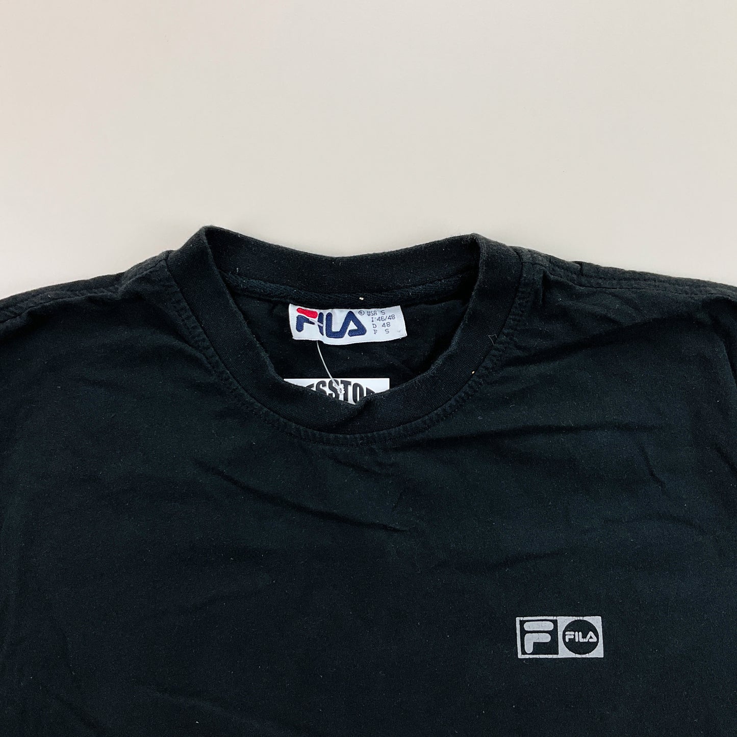 Fila 90s Basic T-Shirt - Small-FILA-olesstore-vintage-secondhand-shop-austria-österreich