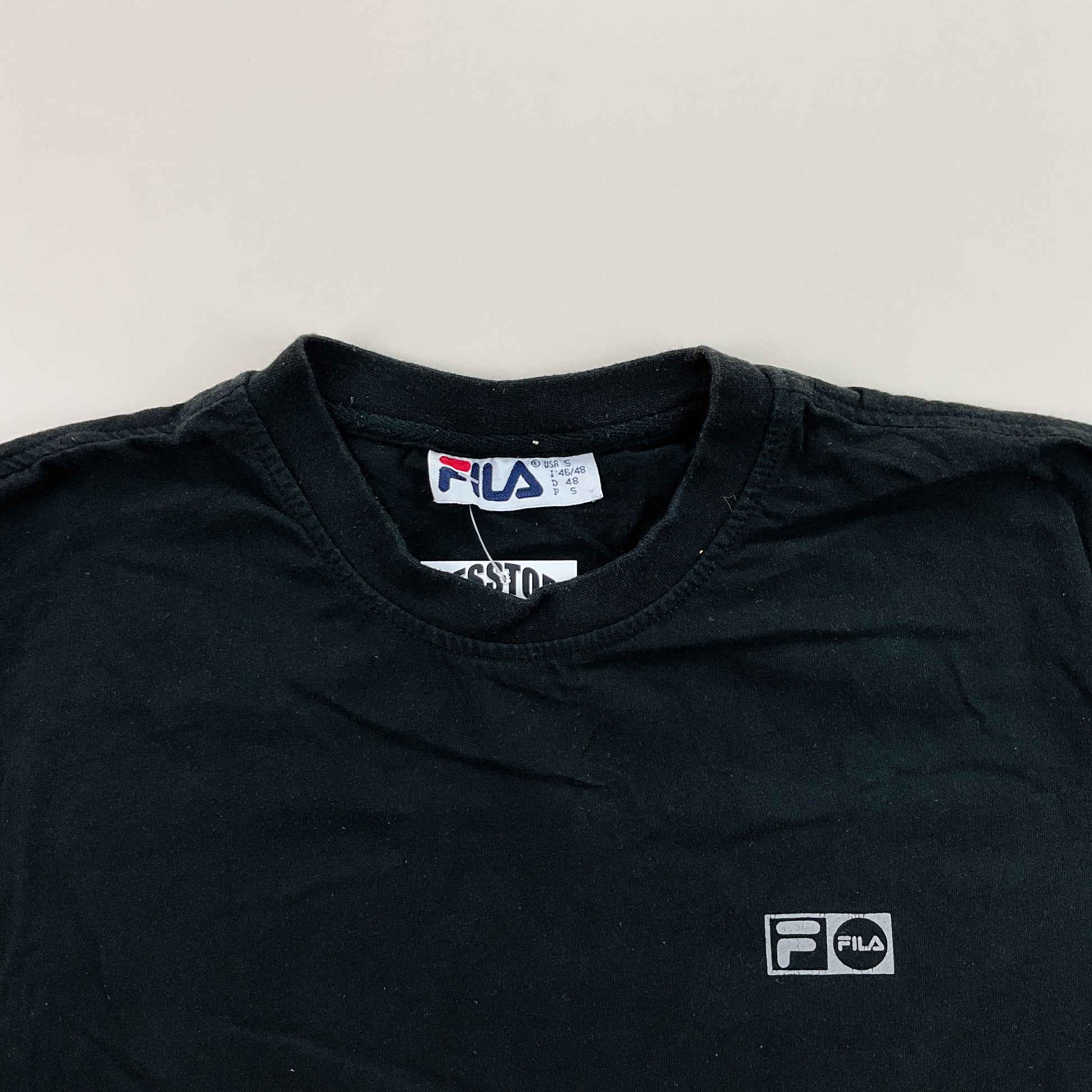 Fila 90s Basic T-Shirt - Small-FILA-olesstore-vintage-secondhand-shop-austria-österreich