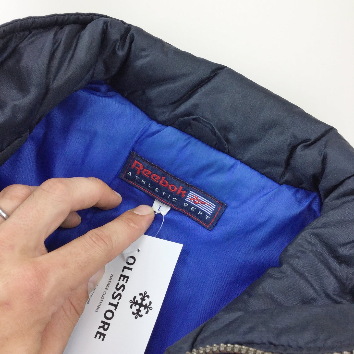 Reebok 90s Winter Jacket - Large-REEBOK-olesstore-vintage-secondhand-shop-austria-österreich