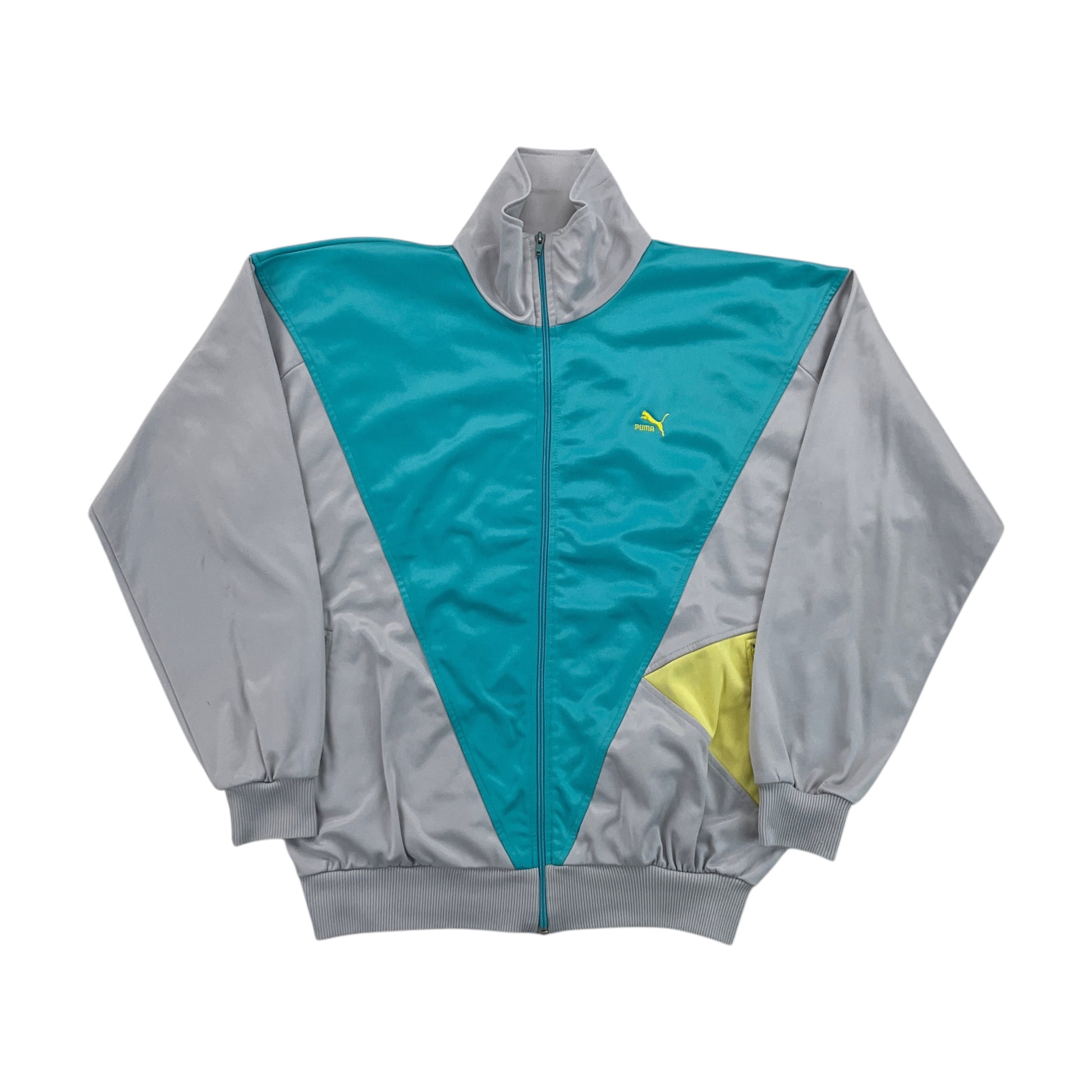 Puma 90s Retro Sport Jacke - XL-PUMA-olesstore-vintage-secondhand-shop-austria-österreich
