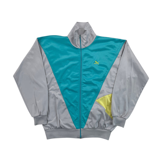 Puma 90s Retro Sport Jacke - XL-PUMA-olesstore-vintage-secondhand-shop-austria-österreich