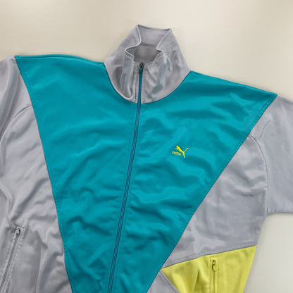 Puma 90s Retro Sport Jacke - XL-PUMA-olesstore-vintage-secondhand-shop-austria-österreich