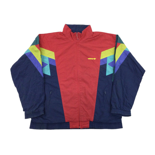 Adidas 80s Colorblock Jacket - XXL-Adidas-olesstore-vintage-secondhand-shop-austria-österreich