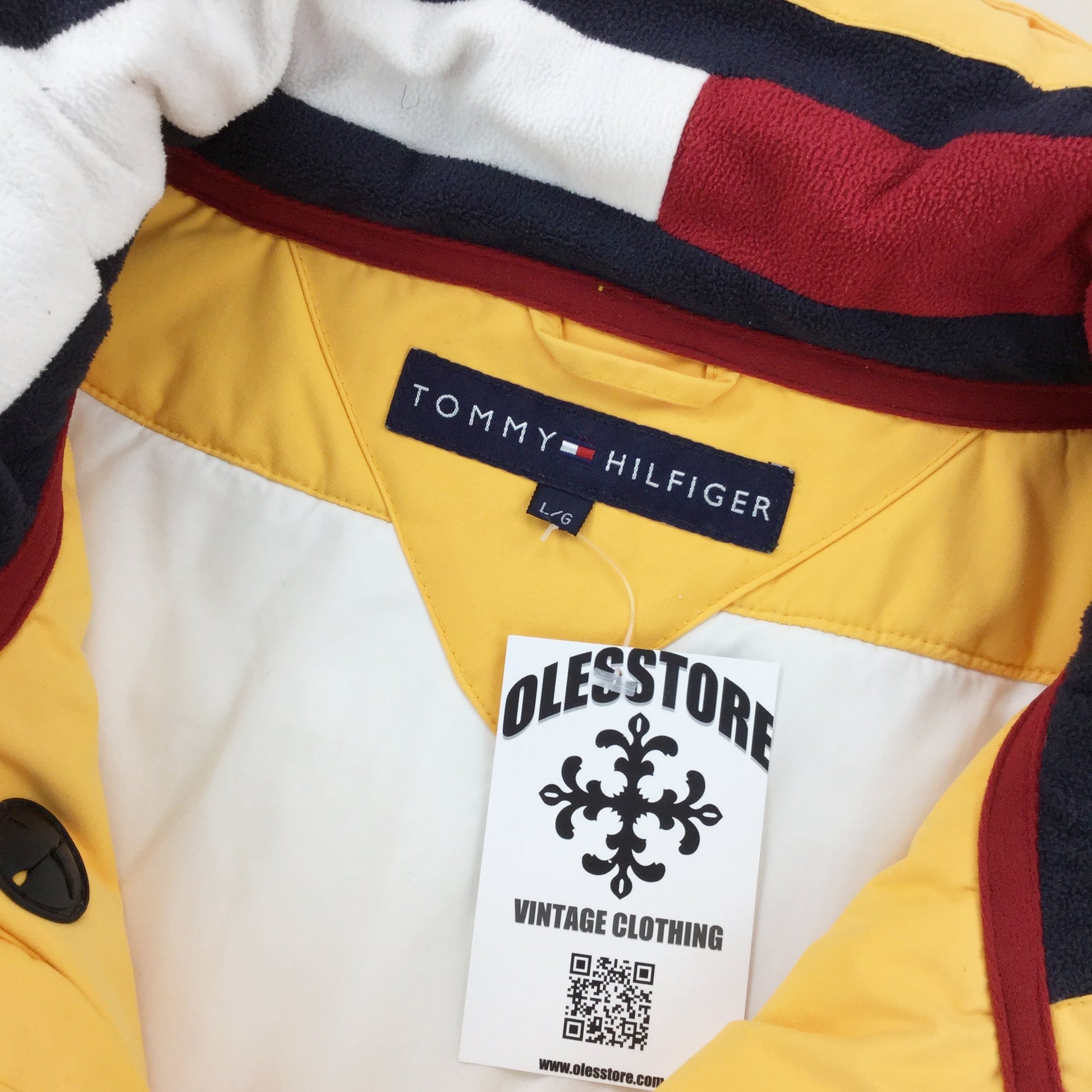 Tommy Hilfiger Ski Team Jacket - Large-olesstore-vintage-secondhand-shop-austria-österreich