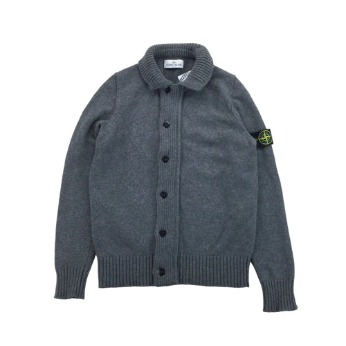 Stone Island Button 80s Sweatshirt - Medium-STONE ISLAND-olesstore-vintage-secondhand-shop-austria-österreich