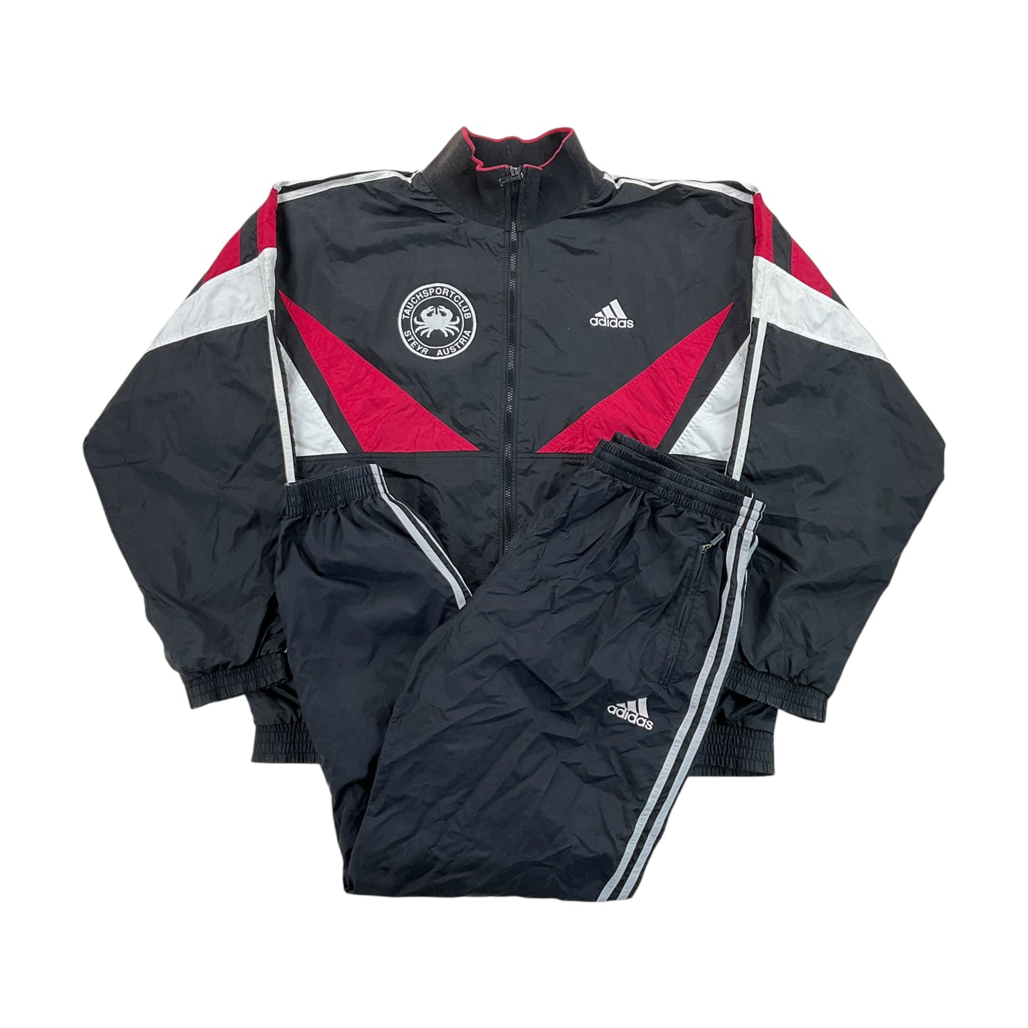 Adidas 90s Sport Tracksuit - XL-ADIDAS-olesstore-vintage-secondhand-shop-austria-österreich