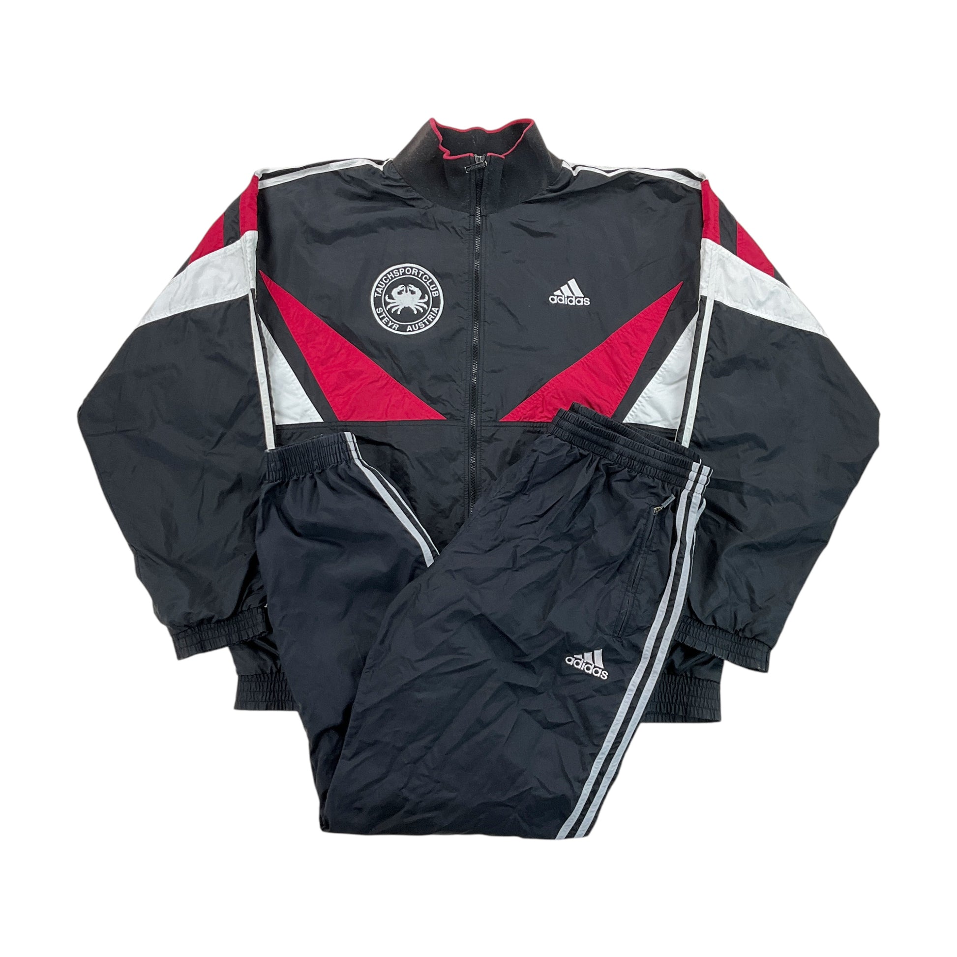 Adidas 90s Sport Tracksuit - XL-ADIDAS-olesstore-vintage-secondhand-shop-austria-österreich