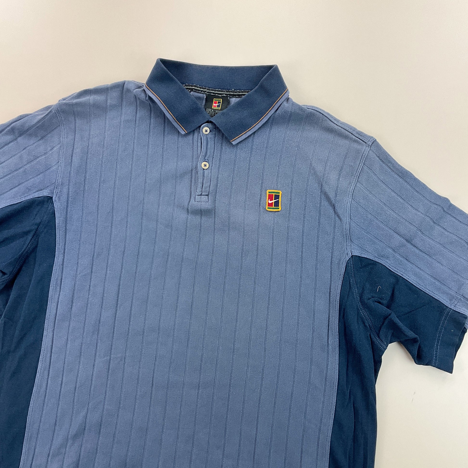 Nike 90s Tennis Polo Shirt - Medium-NIKE-olesstore-vintage-secondhand-shop-austria-österreich