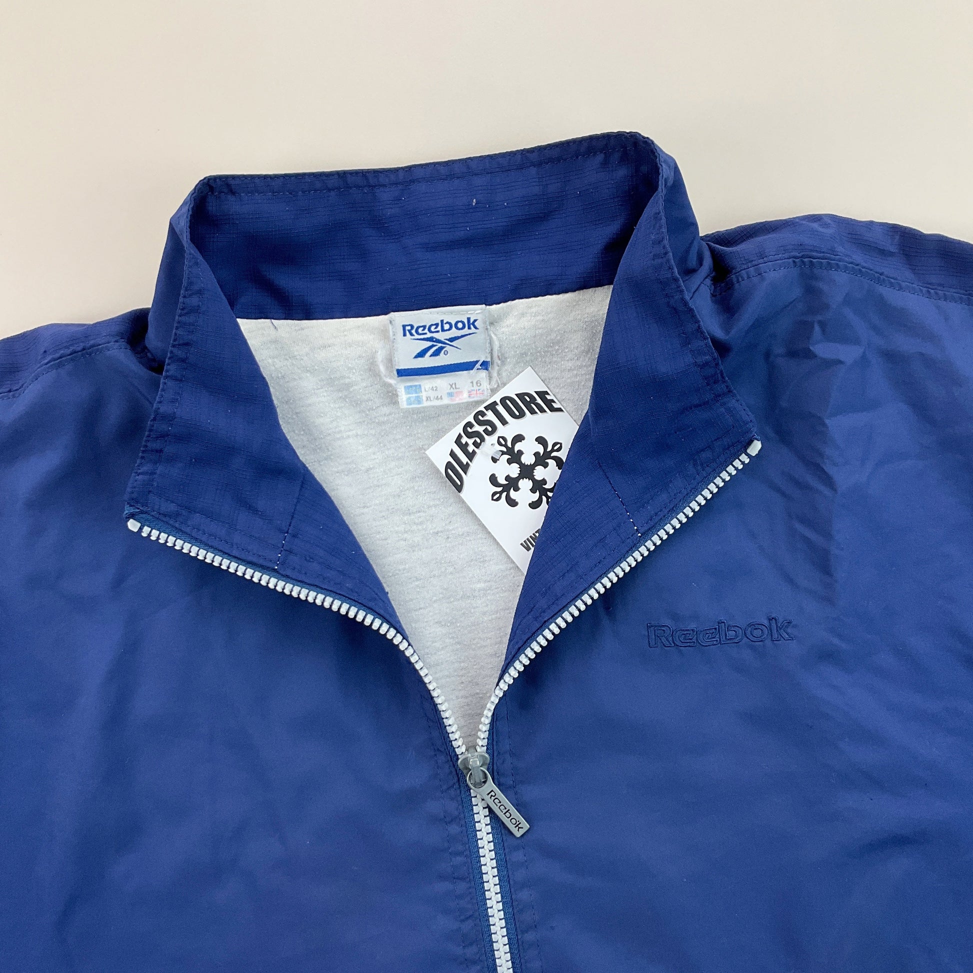 Reebok 90s Leichte Jacke - Large fit-REEBOK-olesstore-vintage-secondhand-shop-austria-österreich