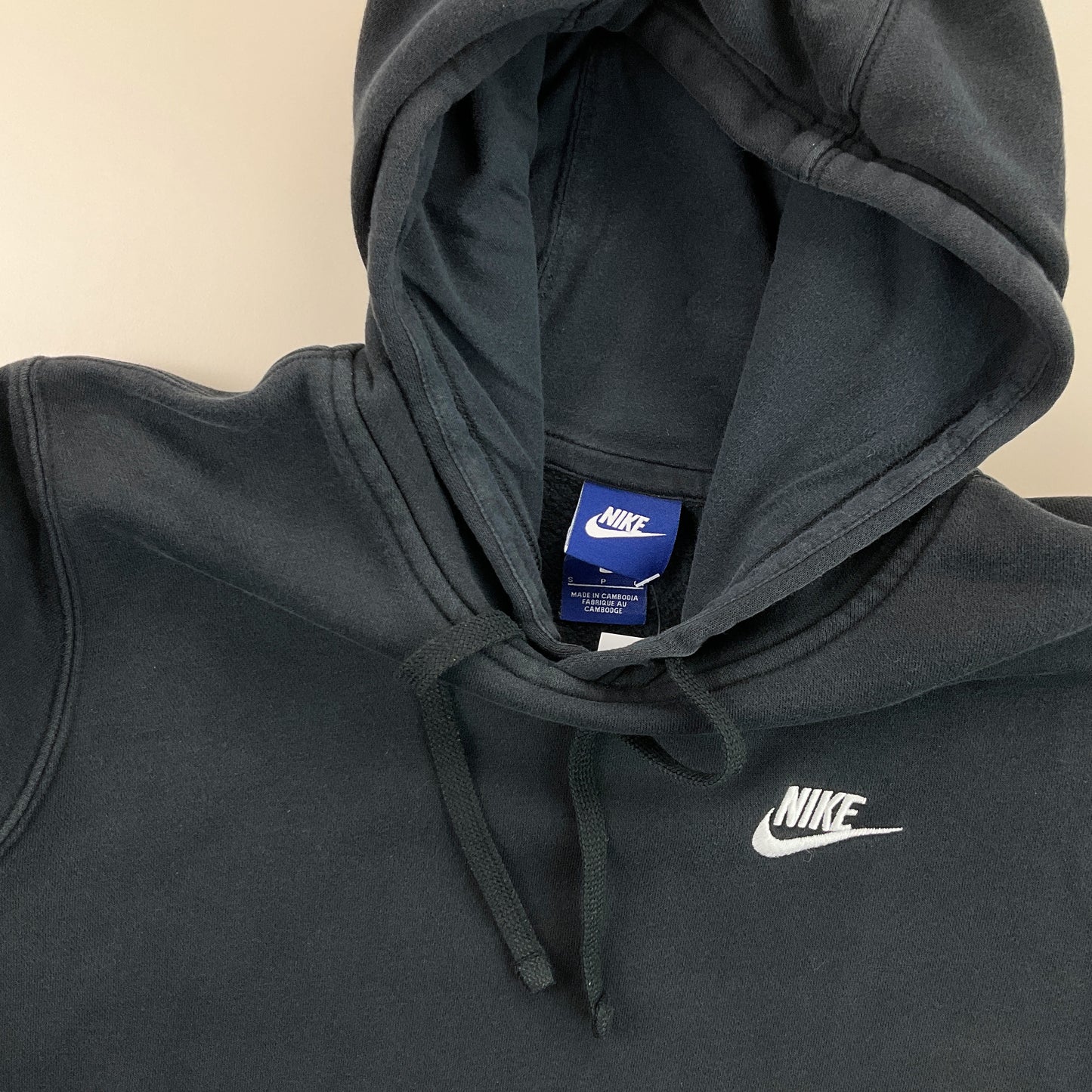 Nike Basic Hoodie - Small-NIKE-olesstore-vintage-secondhand-shop-austria-österreich