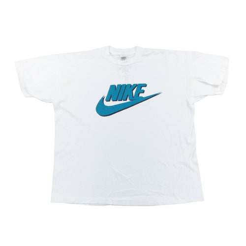 Nike 90s Logo T-Shirt - XL-NIKE-olesstore-vintage-secondhand-shop-austria-österreich