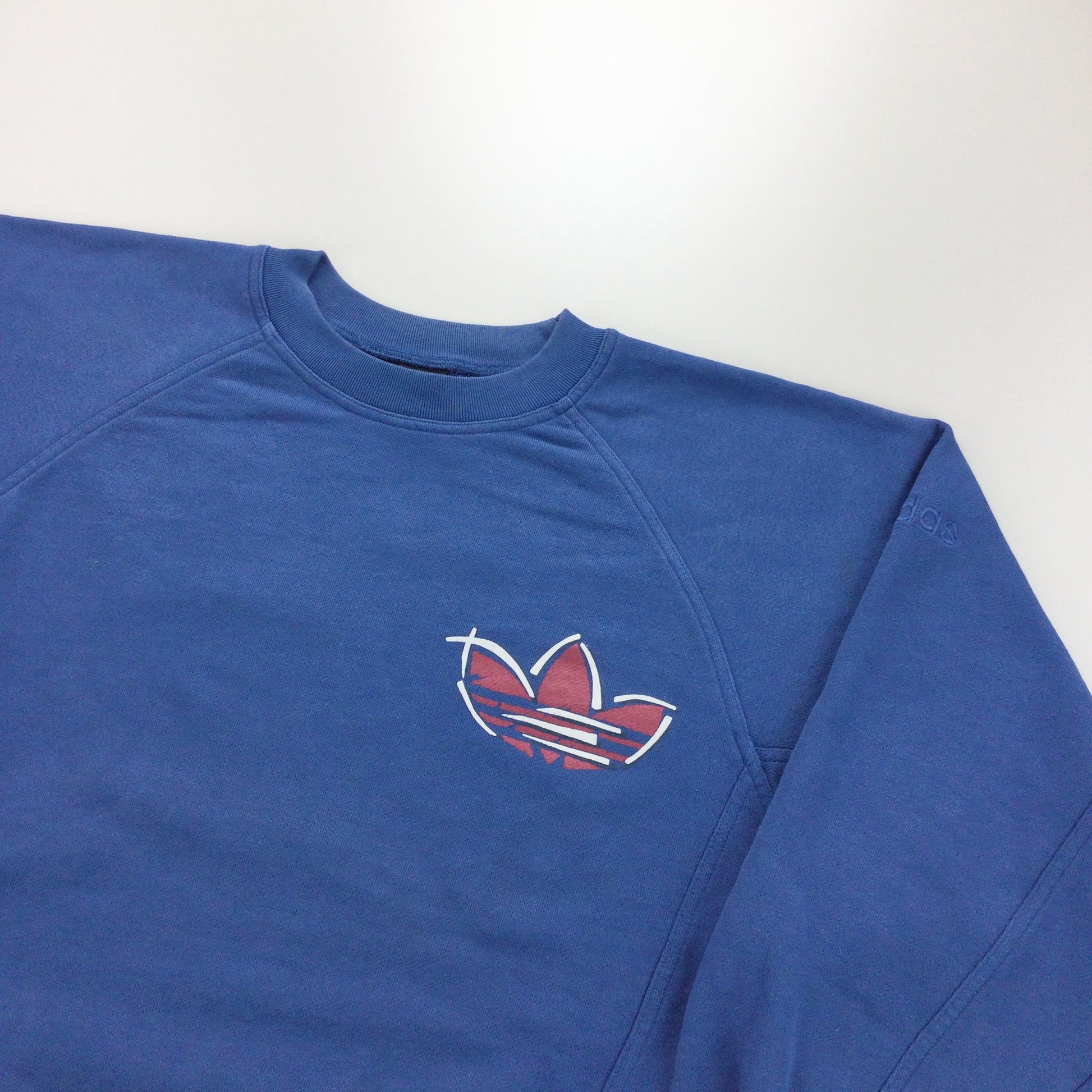Adidas 80s Sweatshirt - Medium-olesstore-vintage-secondhand-shop-austria-österreich