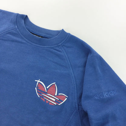 Adidas 80s Sweatshirt - Medium-olesstore-vintage-secondhand-shop-austria-österreich