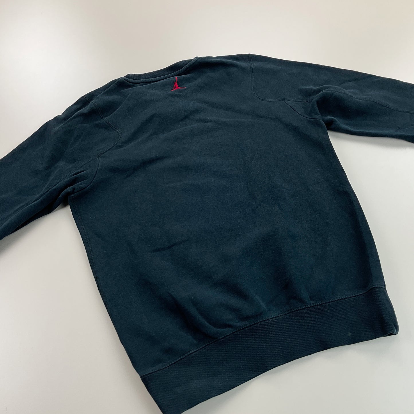 Air Jordan bedrucktes Sweatshirt - Small-JORDAN-olesstore-vintage-secondhand-shop-austria-österreich