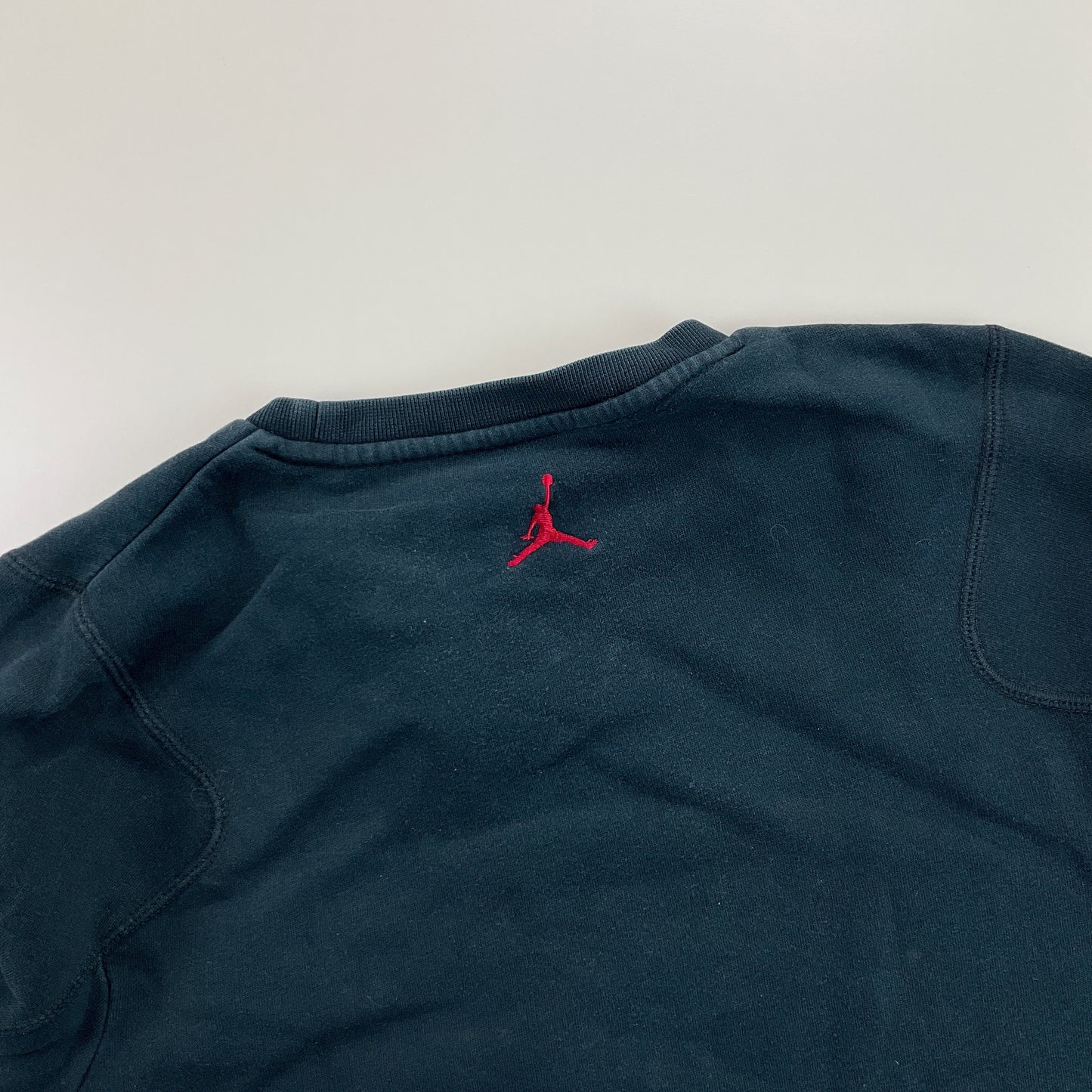 Air Jordan bedrucktes Sweatshirt - Small-JORDAN-olesstore-vintage-secondhand-shop-austria-österreich