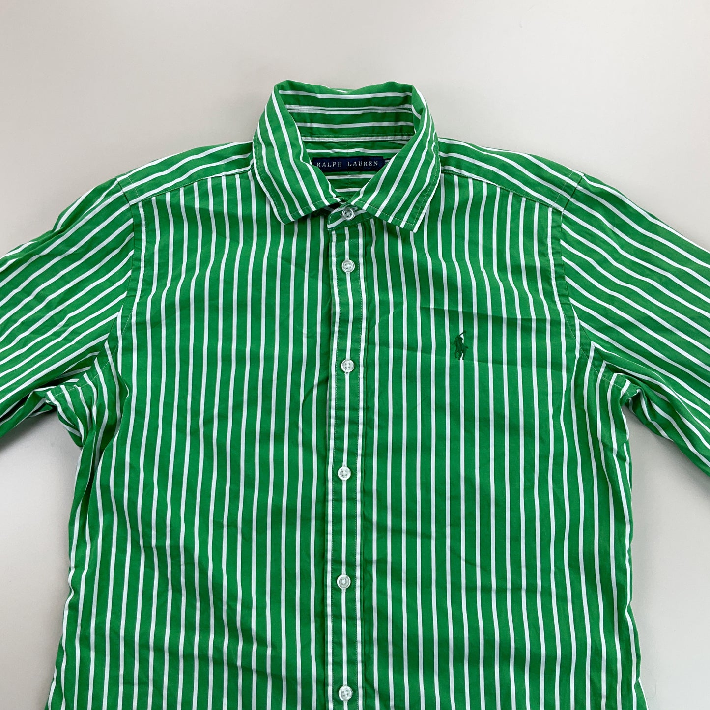 Ralph Lauren gestreifftes Hemd - Damen/M-RALPH LAUREN-olesstore-vintage-secondhand-shop-austria-österreich