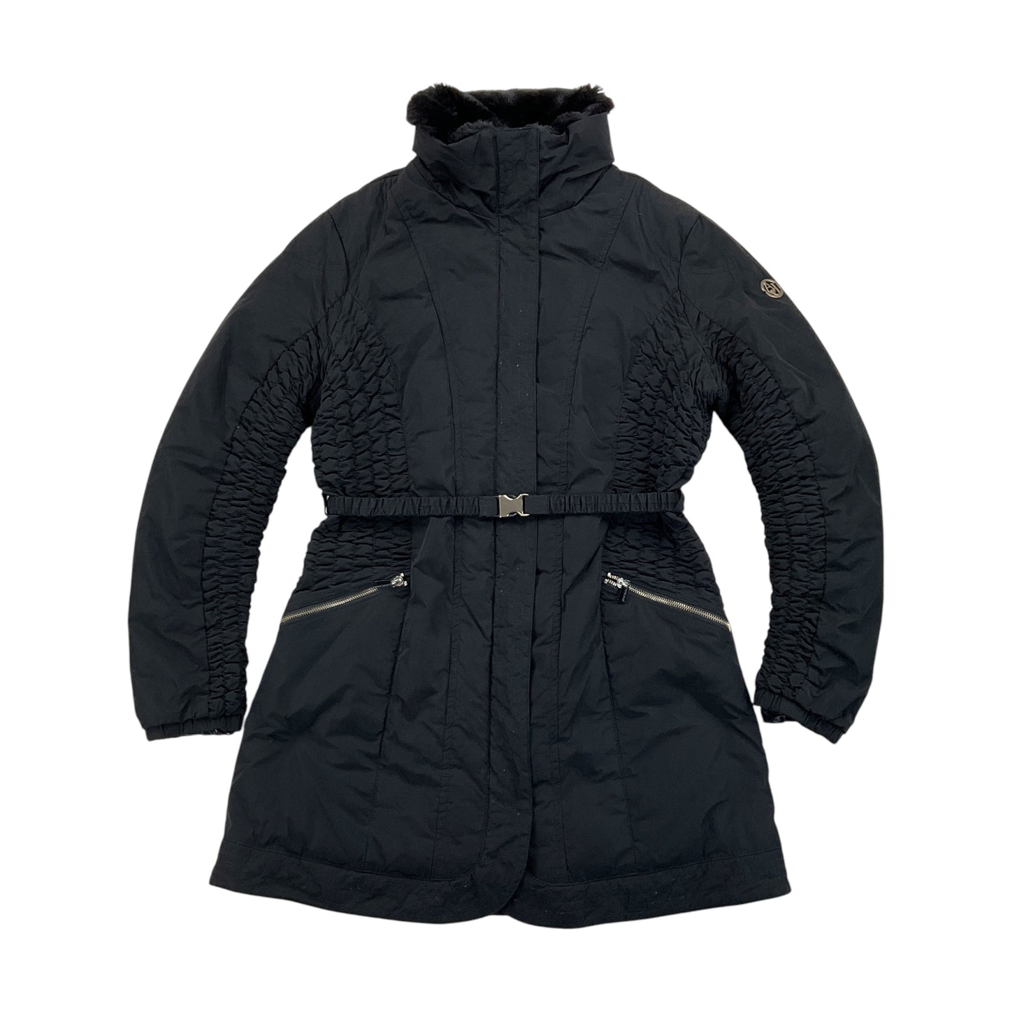 Armani Jeans gefütterter Mantel - Damen/L-ARMANI JEANS-olesstore-vintage-secondhand-shop-austria-österreich