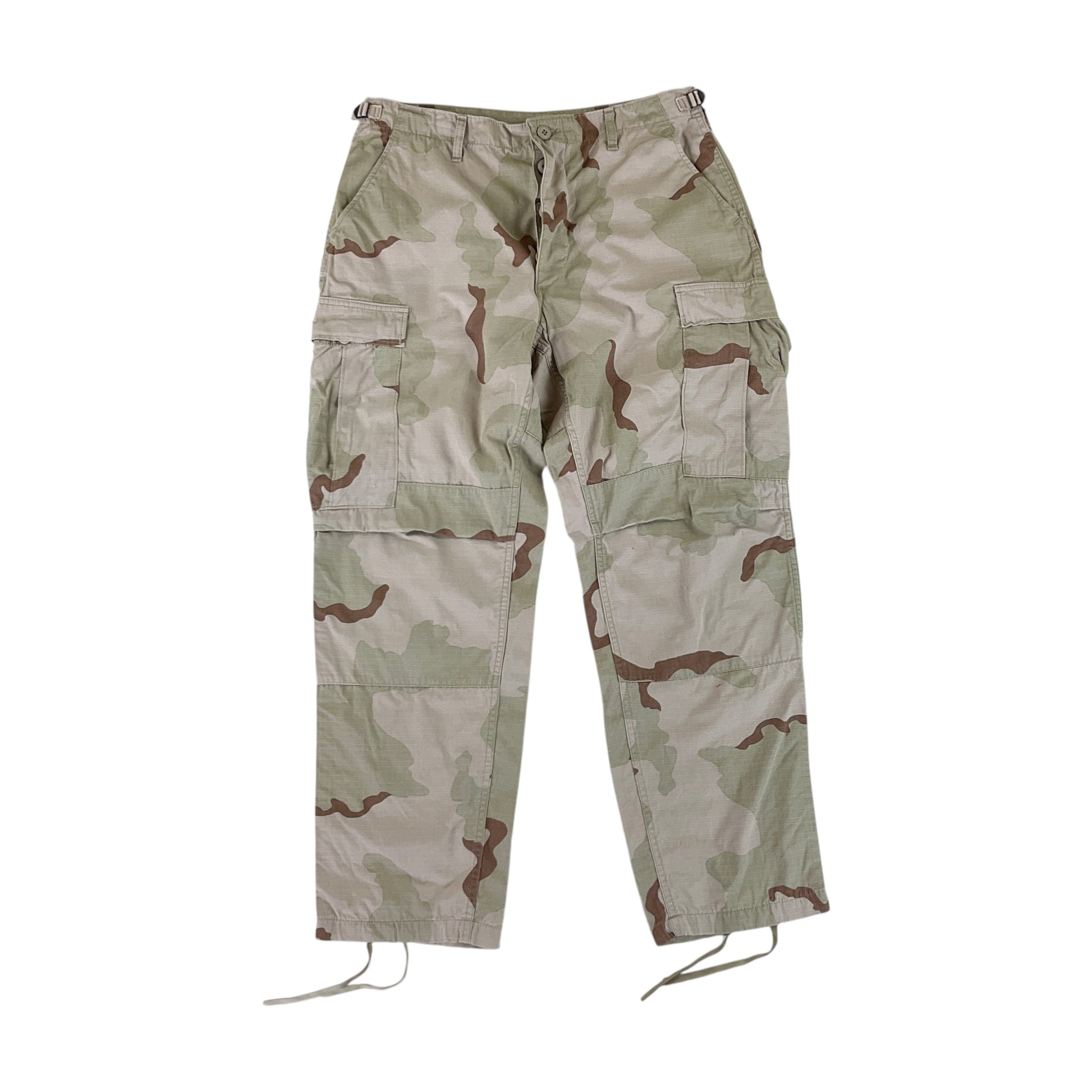 Camouflage 90s Army Cargo Hose - Medium-LOVERS-olesstore-vintage-secondhand-shop-austria-österreich