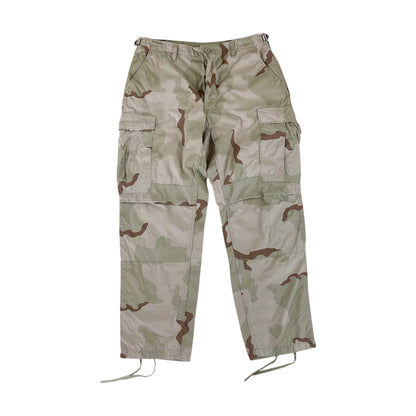 Camouflage 90s Army Cargo Hose - Medium-LOVERS-olesstore-vintage-secondhand-shop-austria-österreich