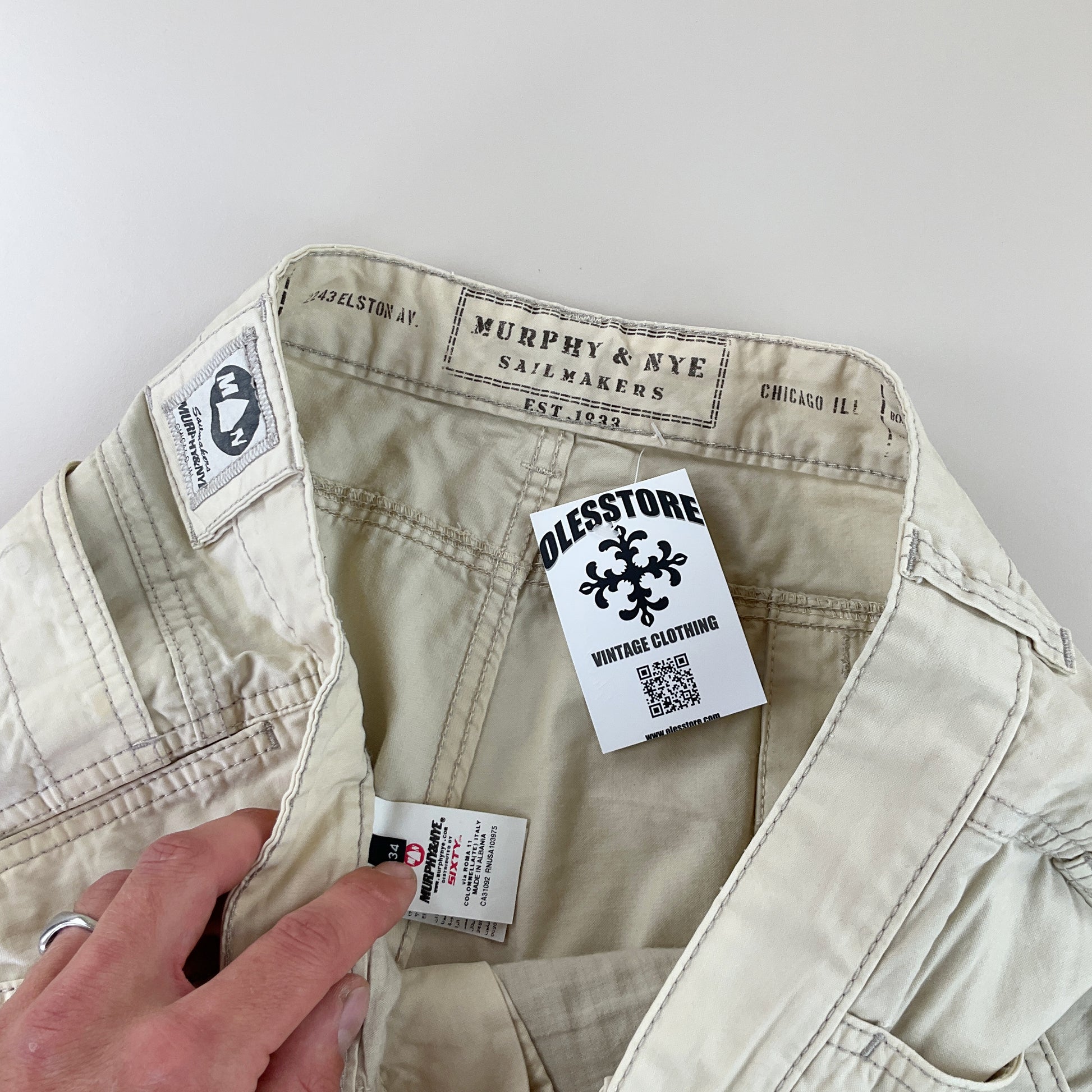 Murpy & Nye Hose - W34 L36-Murphy & Nye-olesstore-vintage-secondhand-shop-austria-österreich