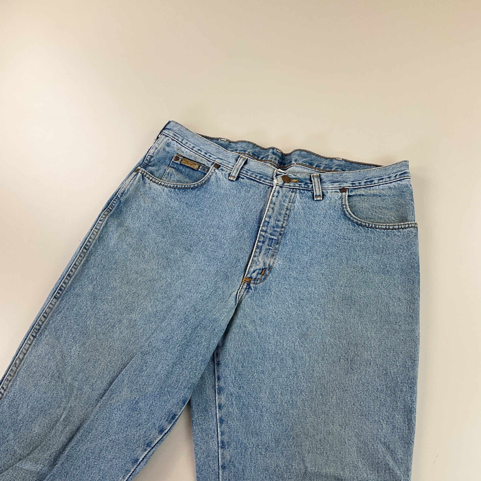 Wrangler 90s Denim Jeans - W38 L34-WRANGLER-olesstore-vintage-secondhand-shop-austria-österreich