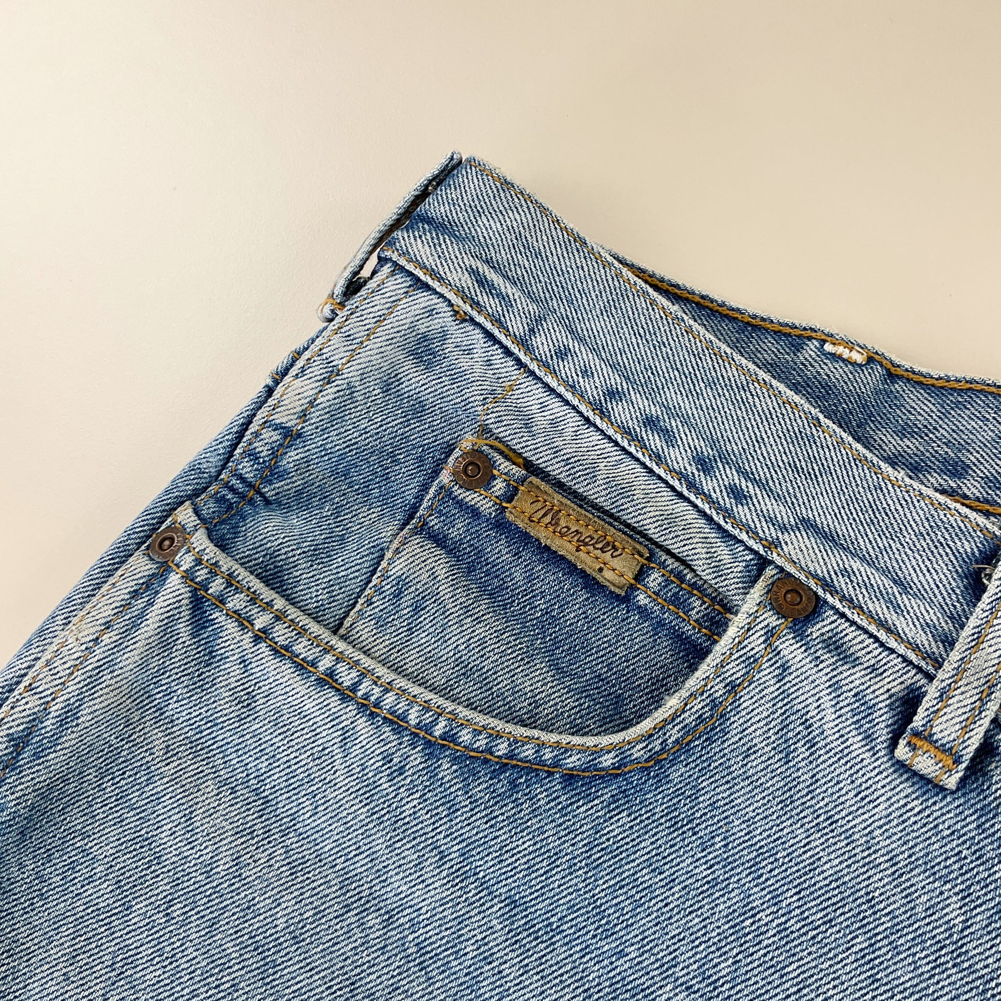 Wrangler 90s Denim Jeans - W38 L34-WRANGLER-olesstore-vintage-secondhand-shop-austria-österreich
