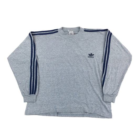 Adidas 70s Longsleeve T-Shirt - Medium-Adidas-olesstore-vintage-secondhand-shop-austria-österreich