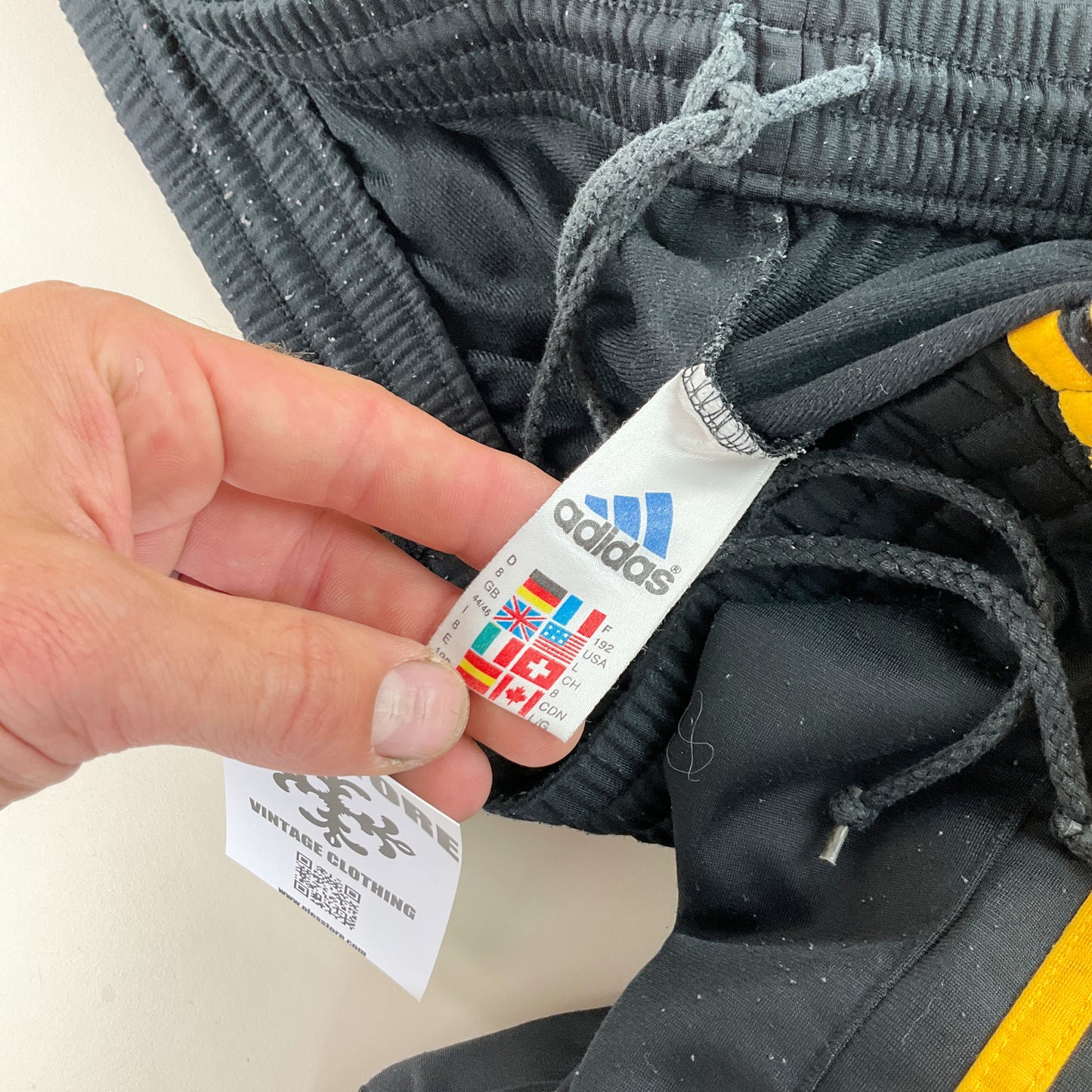 Adidas 90s Jogginghose - Large-ADIDAS-olesstore-vintage-secondhand-shop-austria-österreich