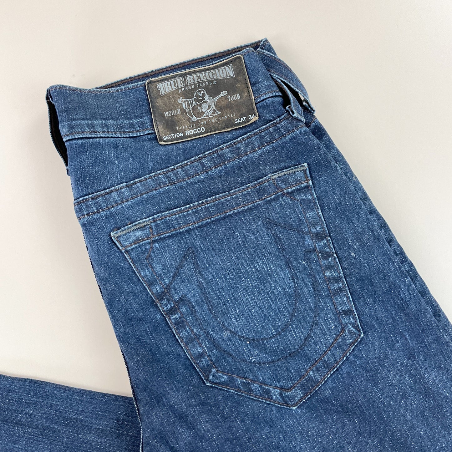 XX - True Religion Denim Jeans - W32 LXX-TRUE RELIGION-olesstore-vintage-secondhand-shop-austria-österreich