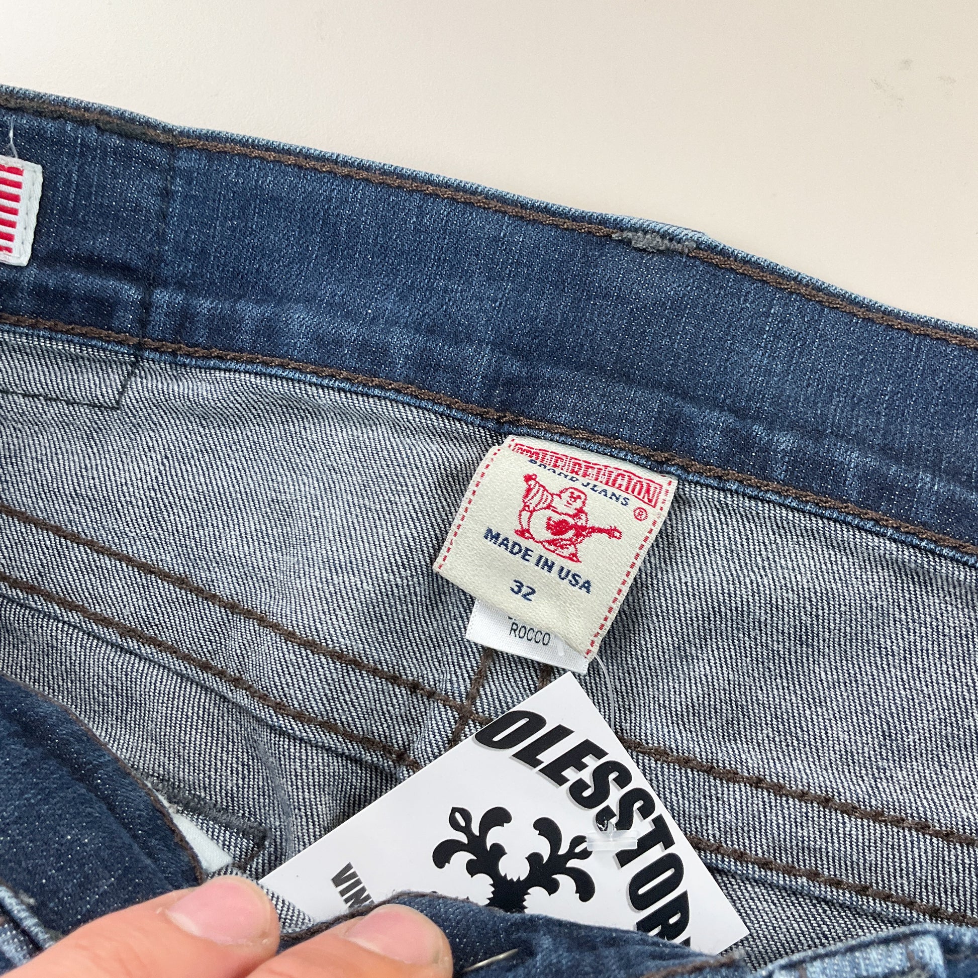 XX - True Religion Denim Jeans - W32 LXX-TRUE RELIGION-olesstore-vintage-secondhand-shop-austria-österreich